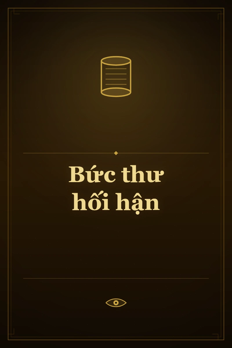 Bức thư hối hận