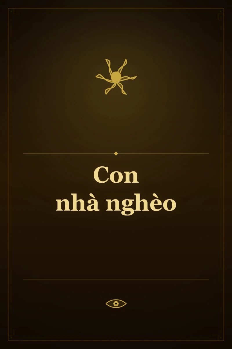 Con nhà nghèo