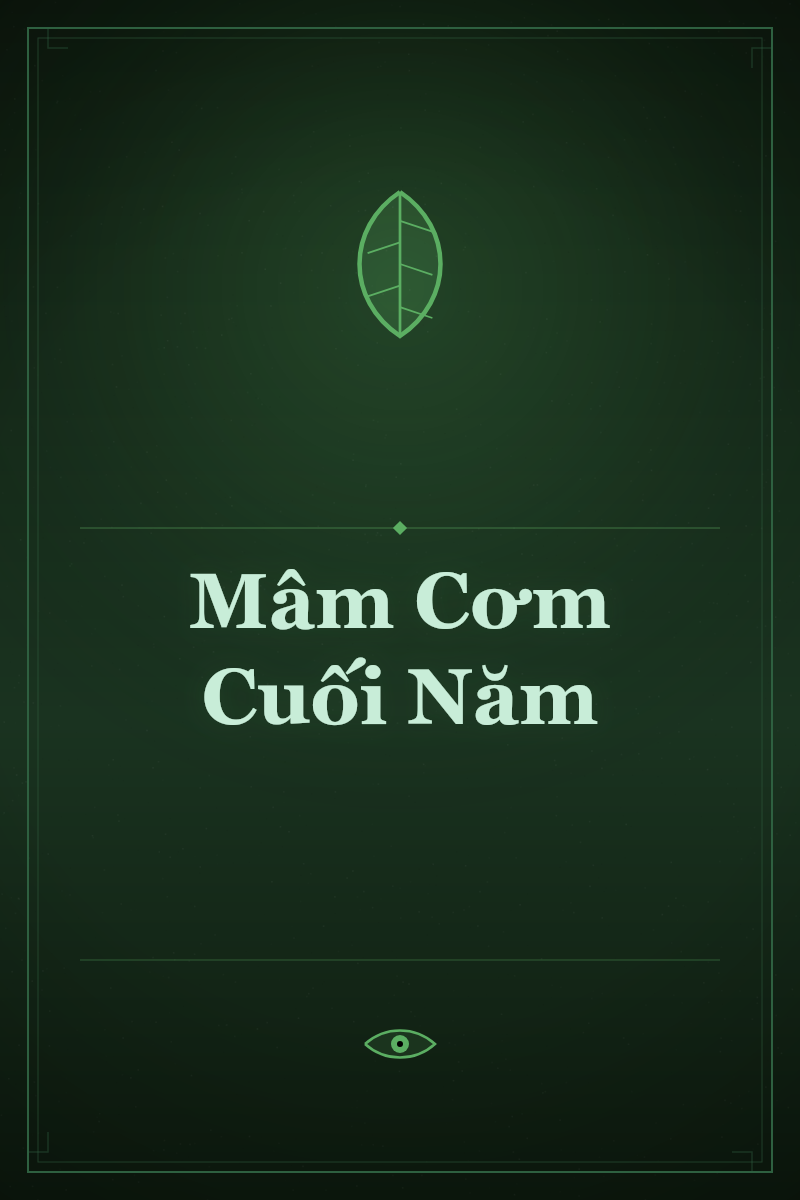 Mâm Cơm Cuối Năm
