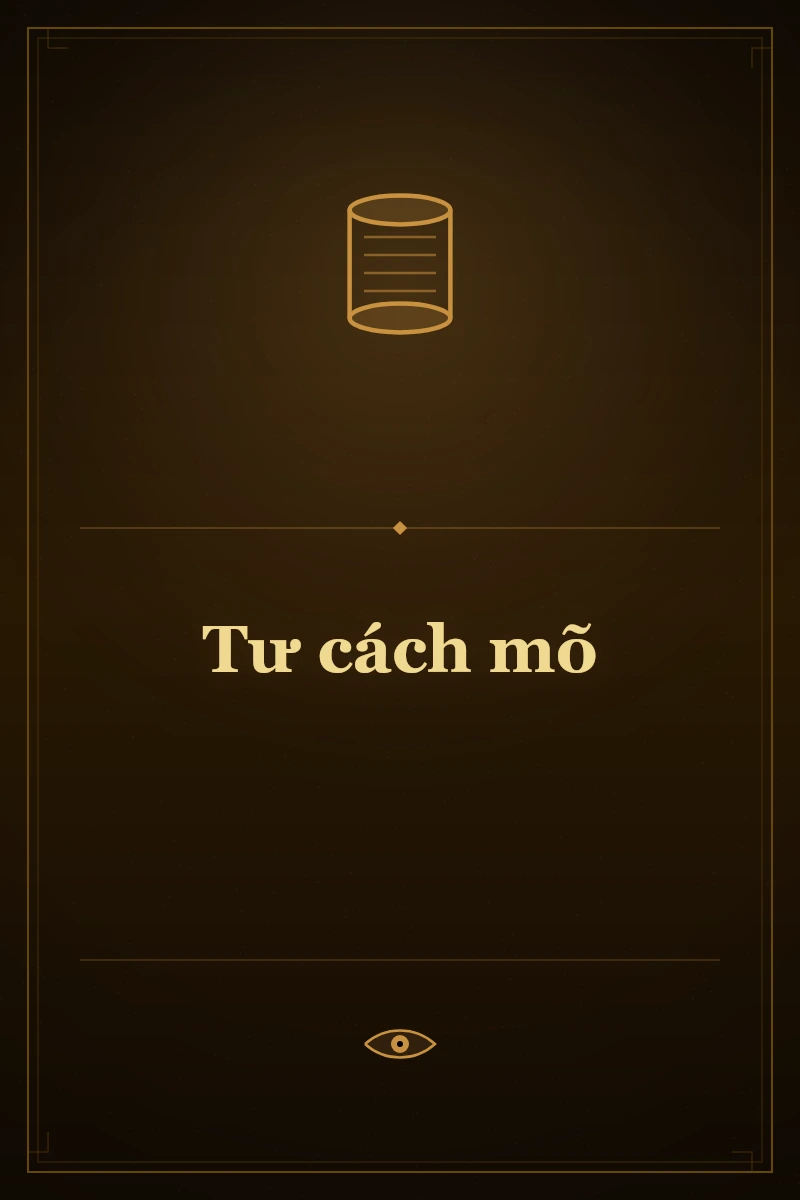 Tư cách mõ